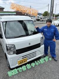 新型エブリイが姉崎店に到着